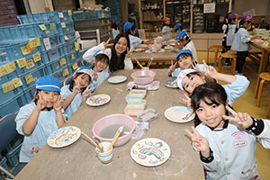 陶芸教室　楽しかったね　年長Ｃ・Ｄ・Ｅ　NO．2