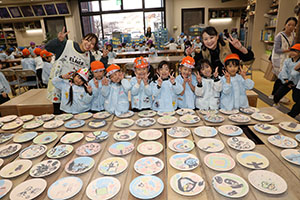 陶芸教室　楽しかったね　年長Ｃ・Ｄ・Ｅ　NO．2