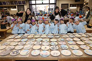 陶芸教室　楽しかったね　年長Ｃ・Ｄ・Ｅ　NO．2