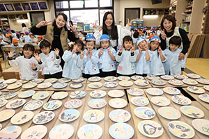 陶芸教室　楽しかったね　年長Ｃ・Ｄ・Ｅ　NO．2