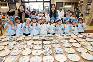 陶芸教室　楽しかったね　年長Ｃ・Ｄ・Ｅ　NO．2