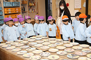 陶芸教室　楽しかったね　年長Ｃ・Ｄ・Ｅ　NO．2