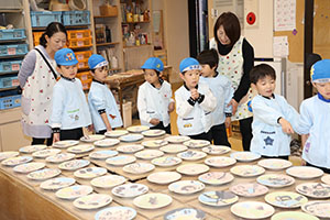 陶芸教室　楽しかったね　年長Ｃ・Ｄ・Ｅ　NO．2