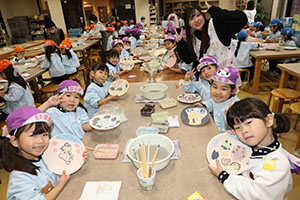 陶芸教室　楽しかったね　年長Ｃ・Ｄ・Ｅ　NO．2