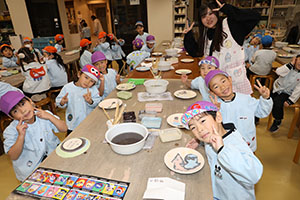 陶芸教室　楽しかったね　年長Ｃ・Ｄ・Ｅ　NO．2