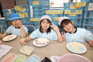 陶芸教室　楽しかったね　年長Ｃ・Ｄ・Ｅ　NO．1