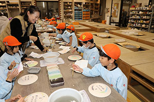 陶芸教室　楽しかったね　年長Ｃ・Ｄ・Ｅ　NO．1