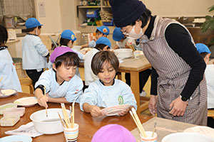陶芸教室　楽しかったね　年長Ｃ・Ｄ・Ｅ　NO．1