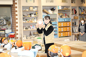 陶芸教室　楽しかったね　年長Ｃ・Ｄ・Ｅ　NO．1