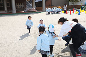 リレーにチャレンジ！　こあら