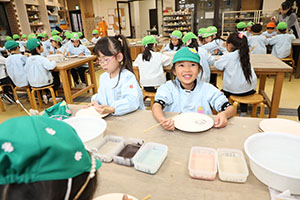 陶芸教室　楽しかったね　年長A・B　NO．1