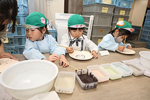 陶芸教室　楽しかったね　年長A・B　NO．1