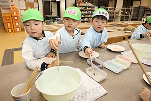 陶芸教室　楽しかったね　年長A・B　NO．1