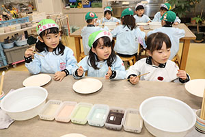 陶芸教室　楽しかったね　年長A・B　NO．1