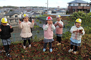 お散歩へでかけました　りす・ぱんだ