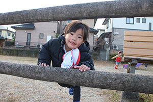 お散歩へでかけました　りす・ぱんだ