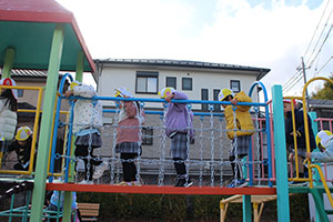 お散歩へでかけました　りす・ぱんだ