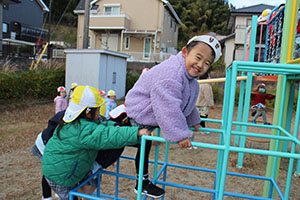 お散歩へでかけました　りす・ぱんだ