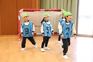 ヴィアティン三重　サッカー教室が開かれました　A・B