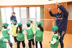 ヴィアティン三重　サッカー教室が開かれました　A・B