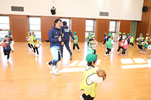 ヴィアティン三重　サッカー教室が開かれました　A・B