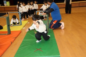 体操教室 　ー跳び箱ー　ぱんだ