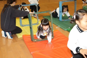 体操教室 　ー跳び箱ー　ぱんだ