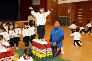 体操教室 　ー跳び箱ー　ぱんだ