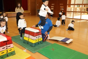 体操教室 　ー跳び箱ー　ぱんだ