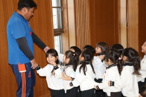 体操教室 　ー跳び箱ー　きりん