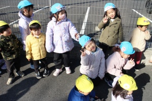 お散歩へでかけました　あひる・さくら