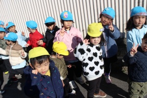 お散歩へでかけました　あひる・さくら