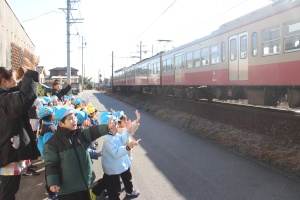 お散歩へでかけました　あひる・さくら