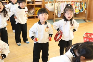 楽器で遊びました🎵　きりん