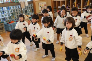 楽器で遊びました🎵　きりん