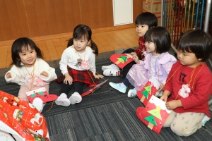 クリスマスプレゼント🎄🎁　キッズ水曜クラス