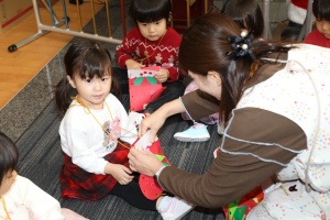 クリスマスプレゼント🎄🎁　キッズ水曜クラス