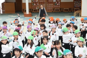 出初式の練習をしました✨年長