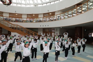出初式の練習をしました✨年長