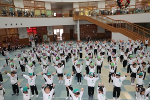 出初式の練習をしました✨年長