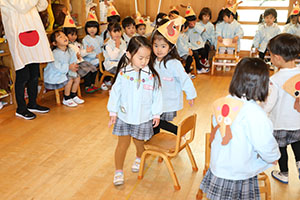 いす取りゲーム　きりん