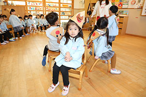 いす取りゲーム　きりん