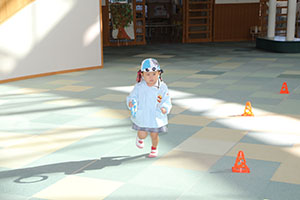 リレー楽しかったね　こあら・ことり・ぱんだ