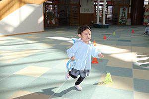 リレー楽しかったね　こあら・ことり・ぱんだ