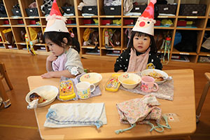 クリスマスランチ🎄🍴　ひよこ・あひる・ぺんぎん