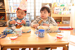 クリスマスランチ🎄🍴　ひよこ・あひる・ぺんぎん