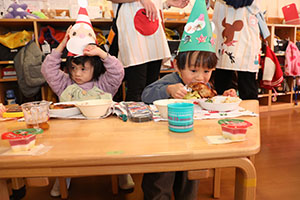 クリスマスランチ🎄🍴　ひよこ・あひる・ぺんぎん