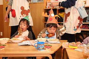 クリスマスランチ🎄🍴　ひよこ・あひる・ぺんぎん