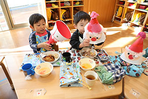 クリスマスランチ🎄🍴　ひよこ・あひる・ぺんぎん