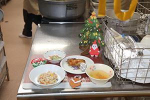クリスマスランチ🎄🍴　年長